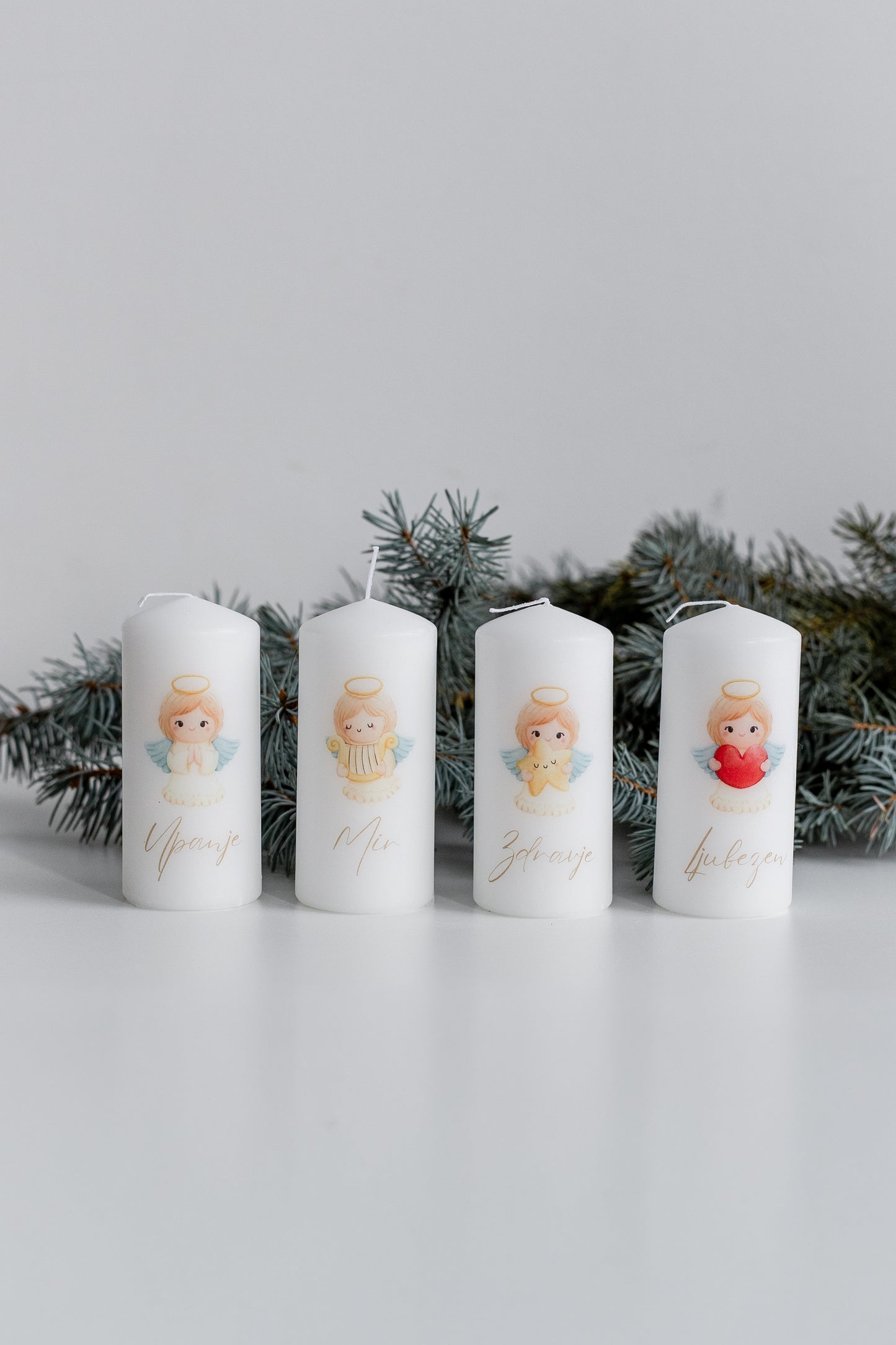 Adventne sveče (4 kos)