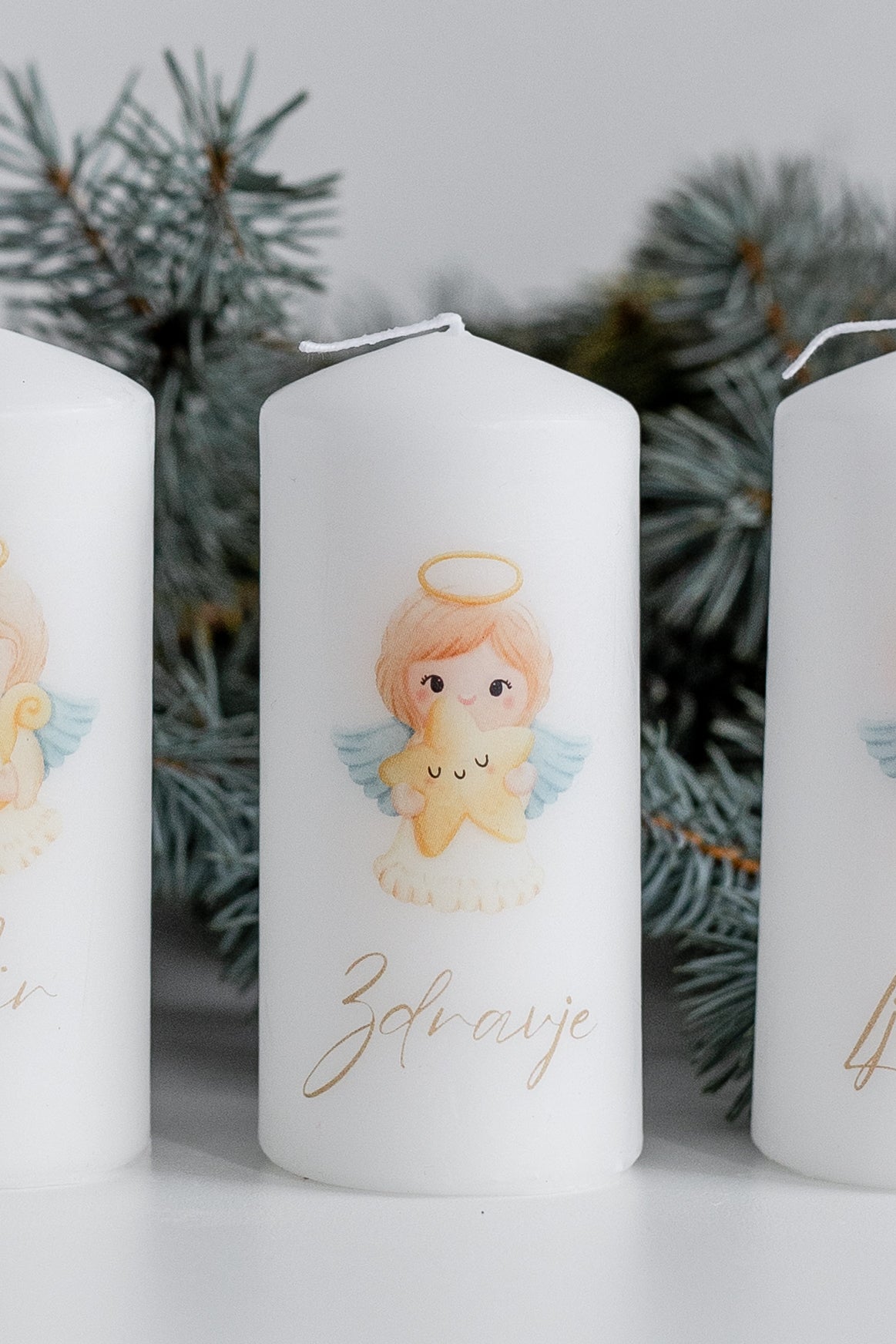 Adventna sveča Angelčki (4 kos)