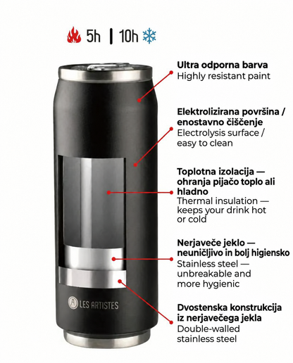TERMO PLOČEVINKA INOX Farm 280 ml