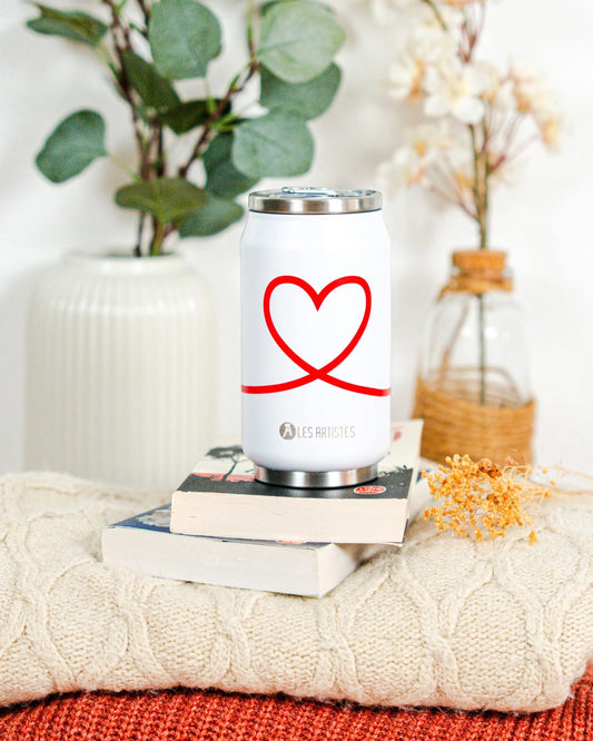 TERMO PLOČEVINKA INOX Love 280 ml