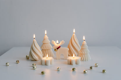DEKORATIVNE SVEČE - Božični motivi