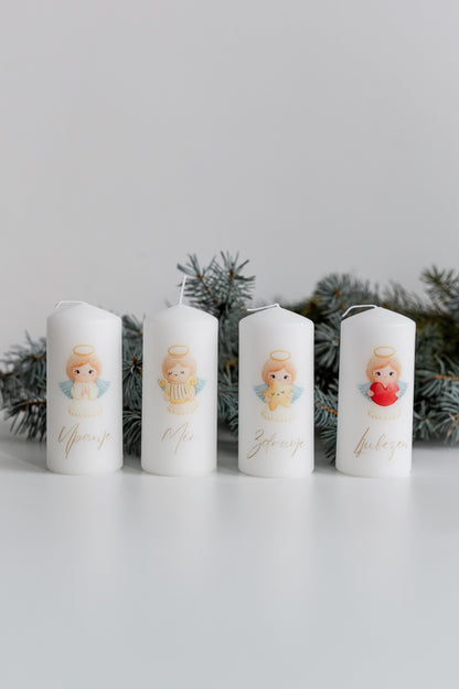 Adventna sveča Angelčki (4 kos)