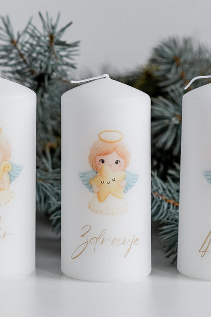 Adventna sveča Angelčki (4 kos)