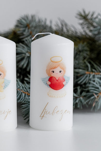 Adventna sveča Angelčki (4 kos)